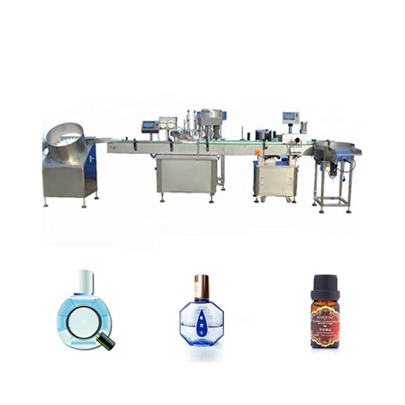 Fabrieksvultoerusting vir E-vloeistof elektriese sigaretvloeistof essensiële olievulmasjien