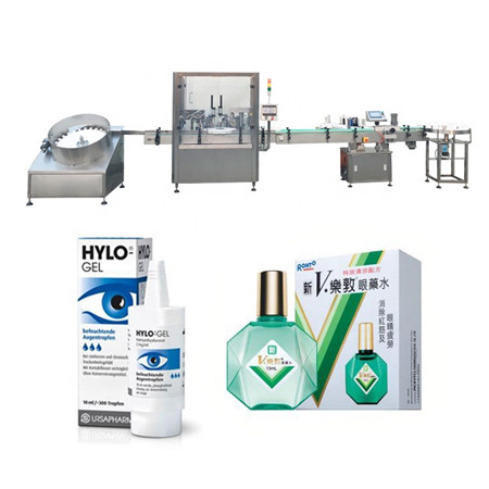 Automatic Small Bottle Vial Liquid Filling & Capping Labeling Machine